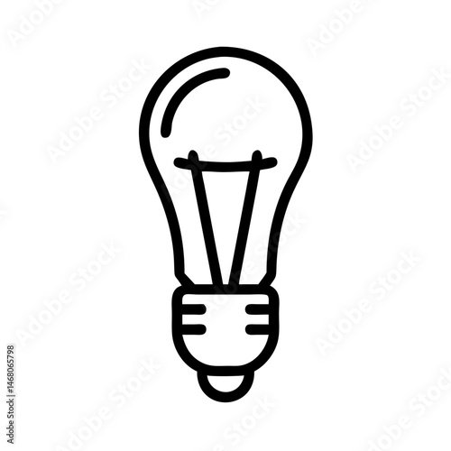 Icon of a Light Bulb