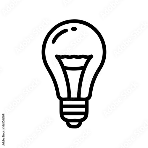 Icon of a Light Bulb