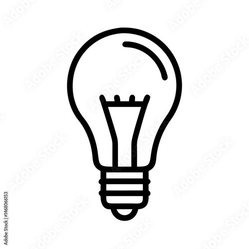 Icon of a Light Bulb