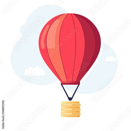 Flat vector Inflation Rate, minimalist design, isolated on a white background.