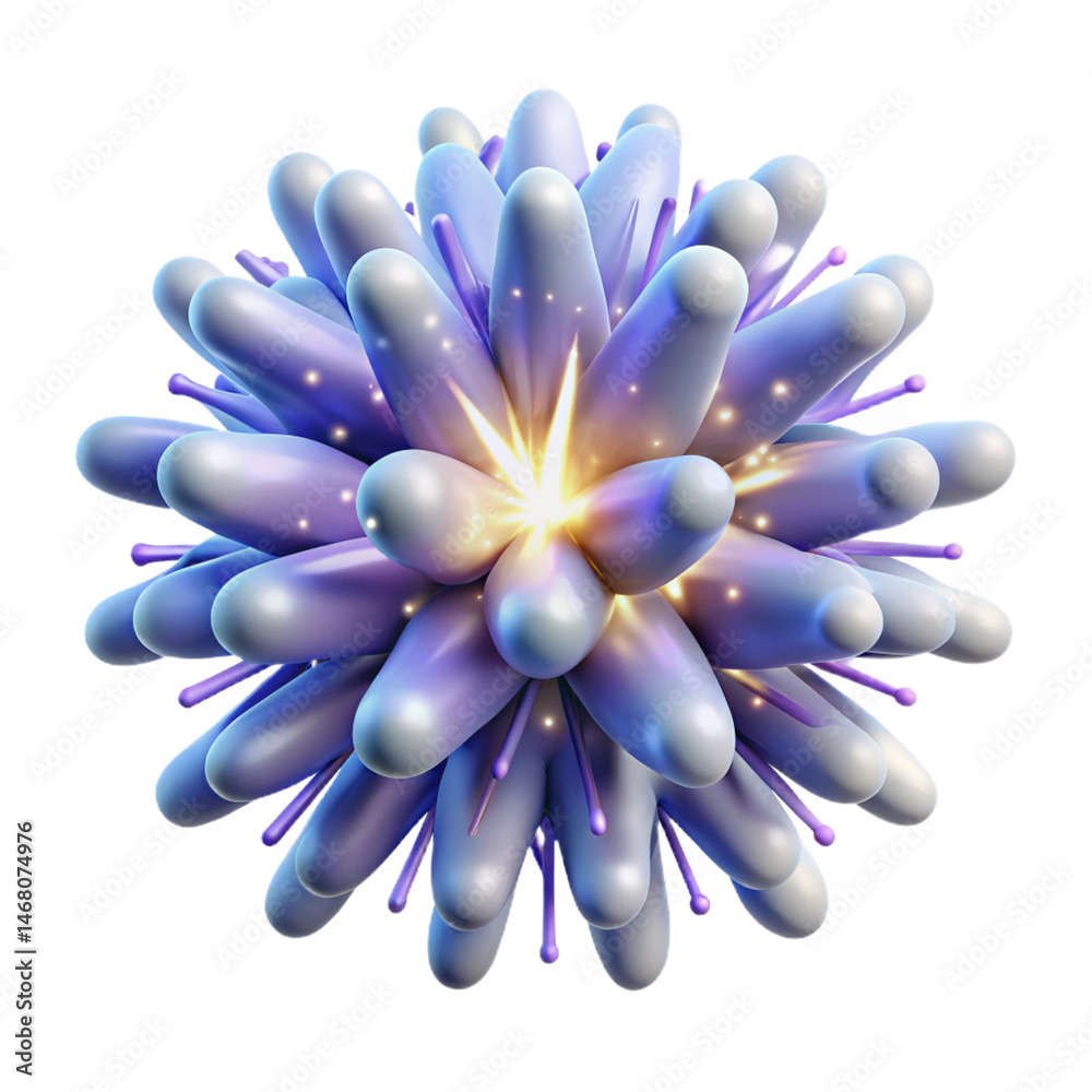 Naklejka premium fireworks explosion frozen in time vector illustration