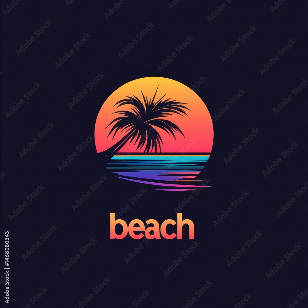 Naklejka premium SUMMER SEASON