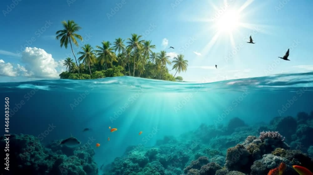 Isla y Océano todo en uno