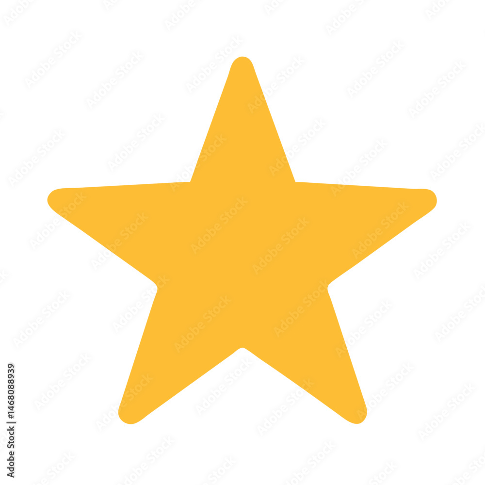 Fototapeta premium Shining Star Illuminating the Night Sky, Symbolizing Hope and Dreams