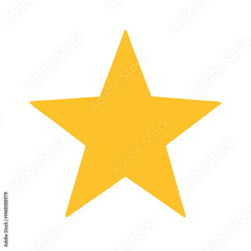 Shining Star Illuminating the Night Sky, Symbolizing Hope and Dreams