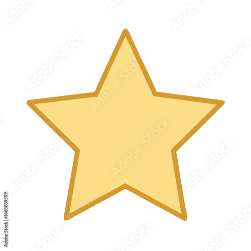 Shining Star Illuminating the Night Sky, Symbolizing Hope and Dreams
