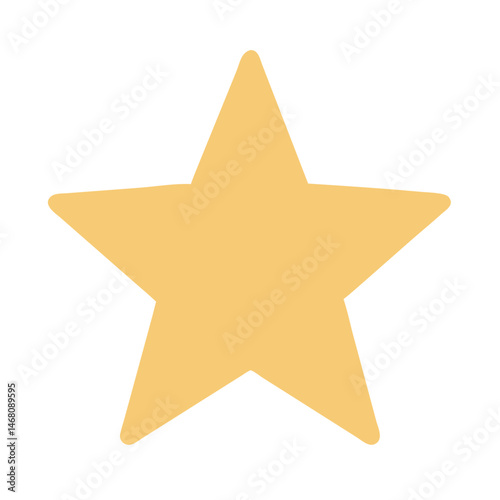 Shining Star Illuminating the Night Sky, Symbolizing Hope and Dreams