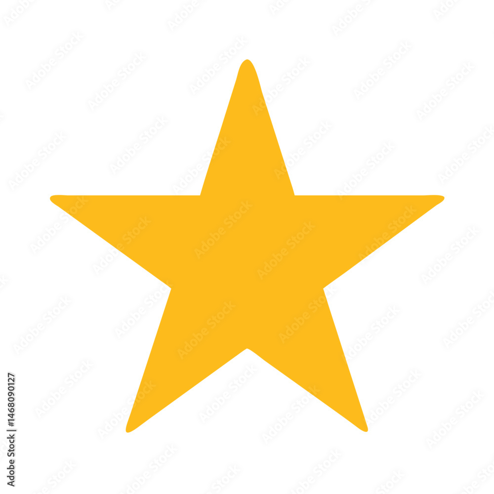 Fototapeta premium Shining Star Illuminating the Night Sky, Symbolizing Hope and Dreams