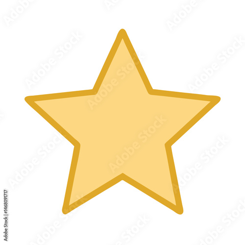 Shining Star Illuminating the Night Sky, Symbolizing Hope and Dreams