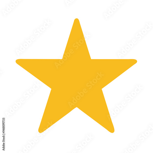 Shining Star Illuminating the Night Sky, Symbolizing Hope and Dreams