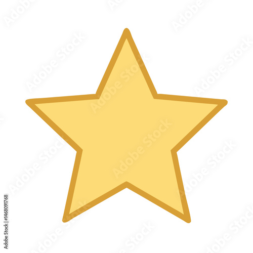 Shining Star Illuminating the Night Sky, Symbolizing Hope and Dreams
