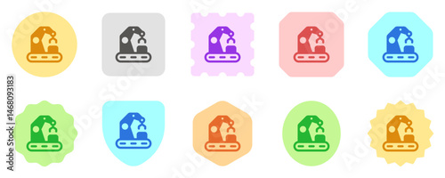 Editable robot hand, industry, sorting vector icon. AI technology, artificial intelligence, computer. Part of a big icon set family. Perfect for web and app interface, presentations, infographics, etc