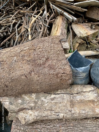 stack of firewood