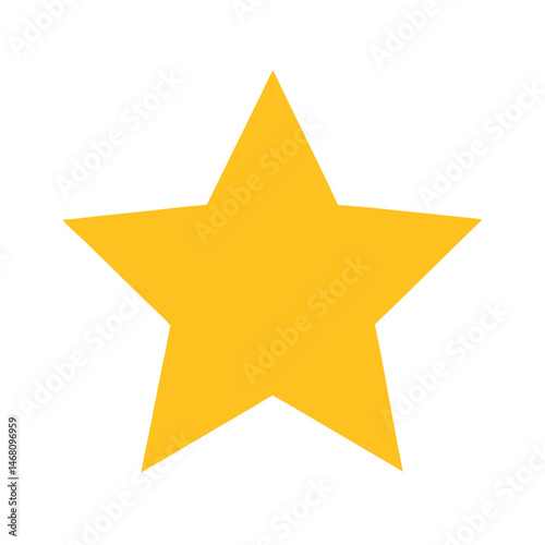 Shining Star Illuminating the Night Sky, Symbolizing Hope and Dreams