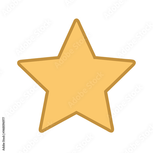 Shining Star Illuminating the Night Sky, Symbolizing Hope and Dreams
