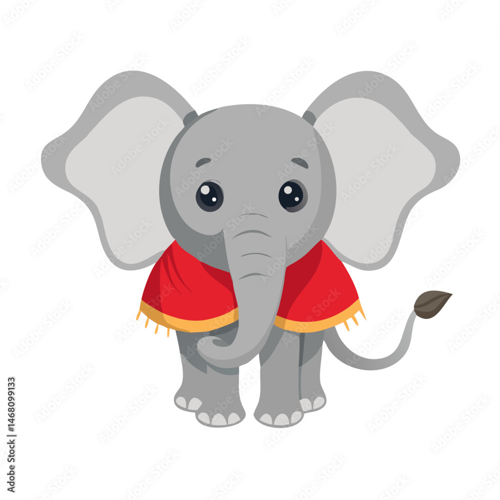 Fototapeta premium Elephant: The Majestic Giant of the Animal Kingdom
