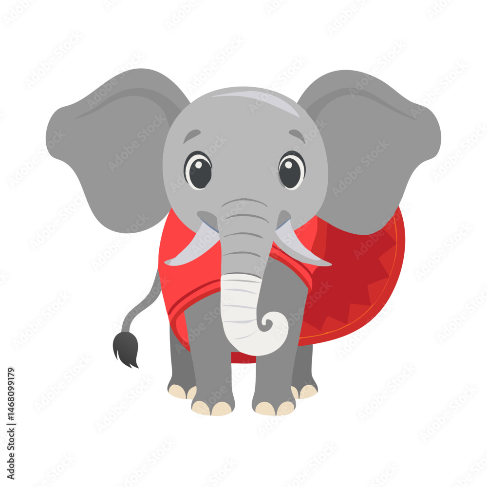 Naklejka premium Elephant: The Majestic Giant of the Animal Kingdom