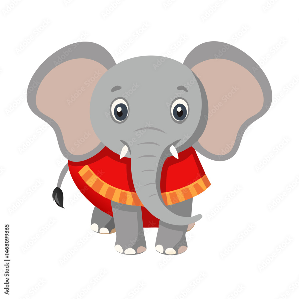 Fototapeta premium Elephant: The Majestic Giant of the Animal Kingdom