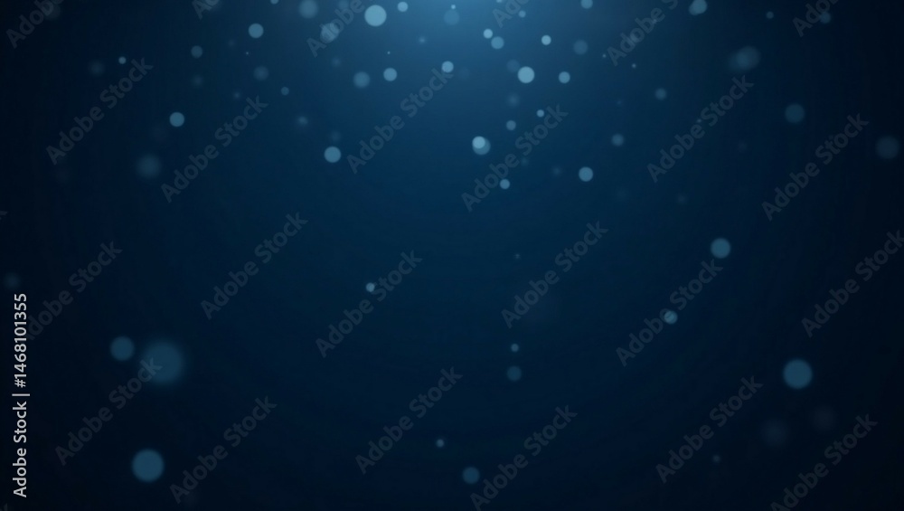 Fototapeta premium Abstract Blue Defocused bokeh background 