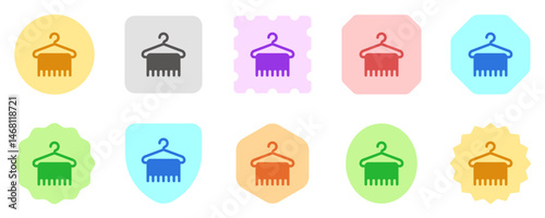 Editable towel hanger vector icon. Wellness, spa, relaxation. Part of a big icon set family. Perfect for web and app interfaces, presentations, infographics, etc