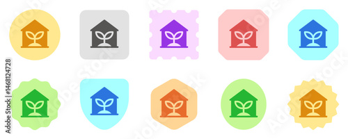 Editable greenhouse vector icon. Gardening, plant, building. Part of a big icon set family. Perfect for web and app interfaces, presentations, infographics, etc