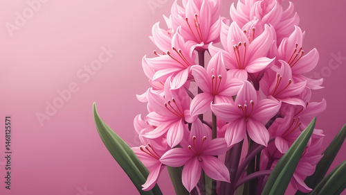 Pink hyacinth.