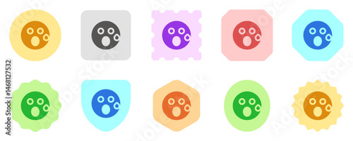 Editable suprised expression emoticon vector icon. Part of a big icon set family. Part of a big icon set family. Perfect for web and app interfaces, presentations, infographics, etc