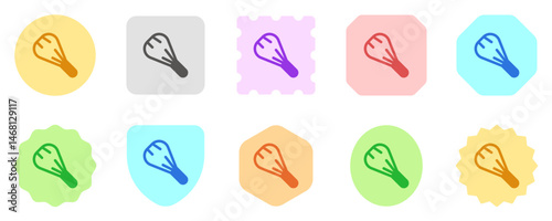 Editable blush brush vector icon. Cosmetics, makeup, skincare, beauty. Part of a big icon set family. Perfect for web and app interfaces, presentations, infographics, etc
