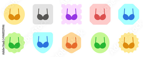 Editable bra, bikini vector icon. Clothing, fashion, apparel. Part of a big icon set family. Perfect for web and app interfaces, presentations, infographics, etc