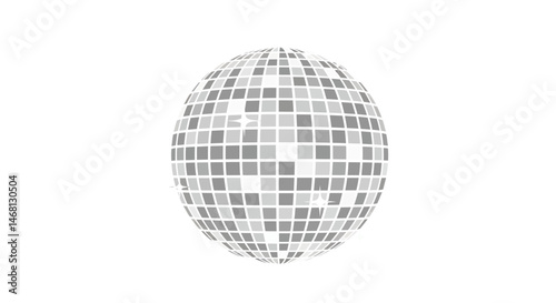 Vector of a disco ball