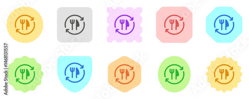 Editable food processing, processing order vector icon. Part of a big icon set family. Perfect for web and app interfaces, presentations, infographics, etc
