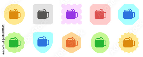 Editable cafe latte vector icon. Cafe, coffee shop, restaurant, drink, beverages. Part of a big icon set family. Perfect for web and app interfaces, presentations, infographics, etc