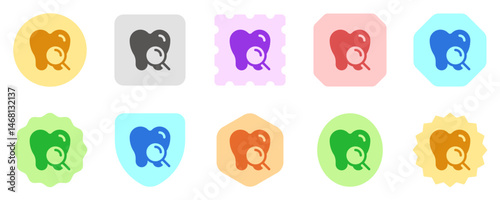 Editable dental checkup vector icon. Dentistry, healthcare, medical. Part of a big icon set family. Perfect for web and app interfaces, presentations, infographics, etc