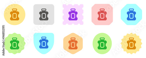 Editable mouthwash vector icon. Dentistry, healthcare, medical. Part of a big icon set family. Perfect for web and app interfaces, presentations, infographics, etc