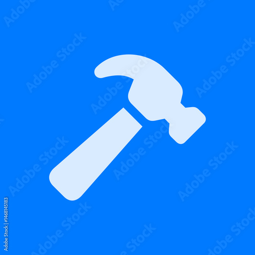Filled Hammer Icon
