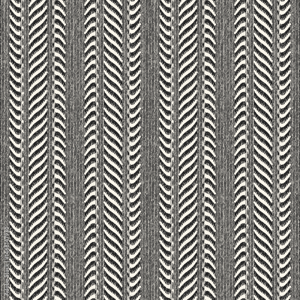 Monochrome Grain Herringbone Stripe Pattern Monochrome Grain Herringbone Stripe Pattern