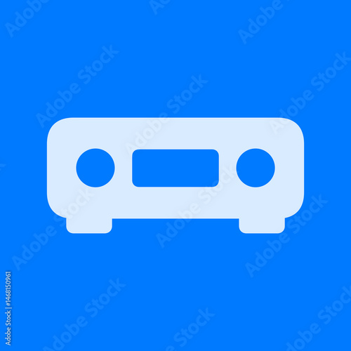 Hi-Fi Receiver Filled Icon