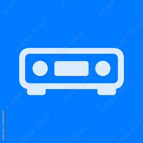 Hi-Fi Receiver Outline Icon
