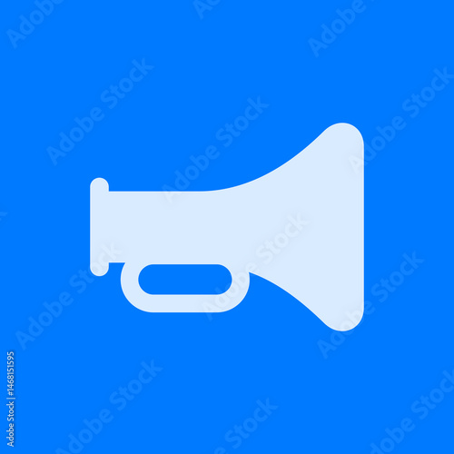 Filled Horn Icon