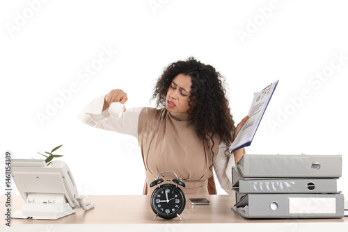 Stressed African-American b...