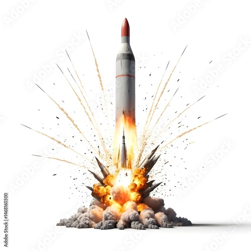 Missile Launch Explosion