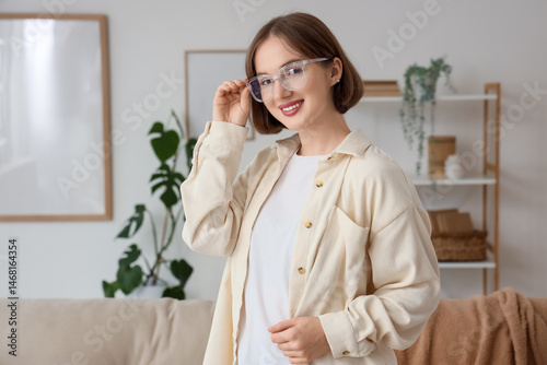 Beautiful young happy woman...