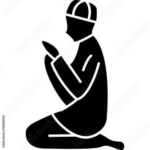 Prayer Pose Icon