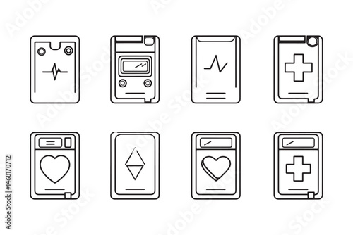 Minimal Defibrillator Pads Illustration