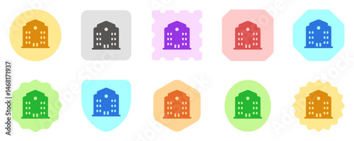 Editable college, school, campus vector icon. Part of a big icon set family. Perfect for web and app interfaces, presentations, infographics, etc