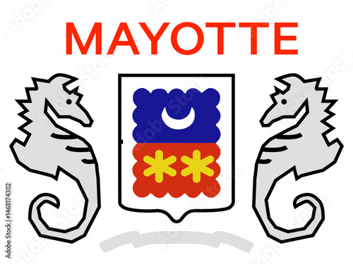 Flag of UNF - Mayotte