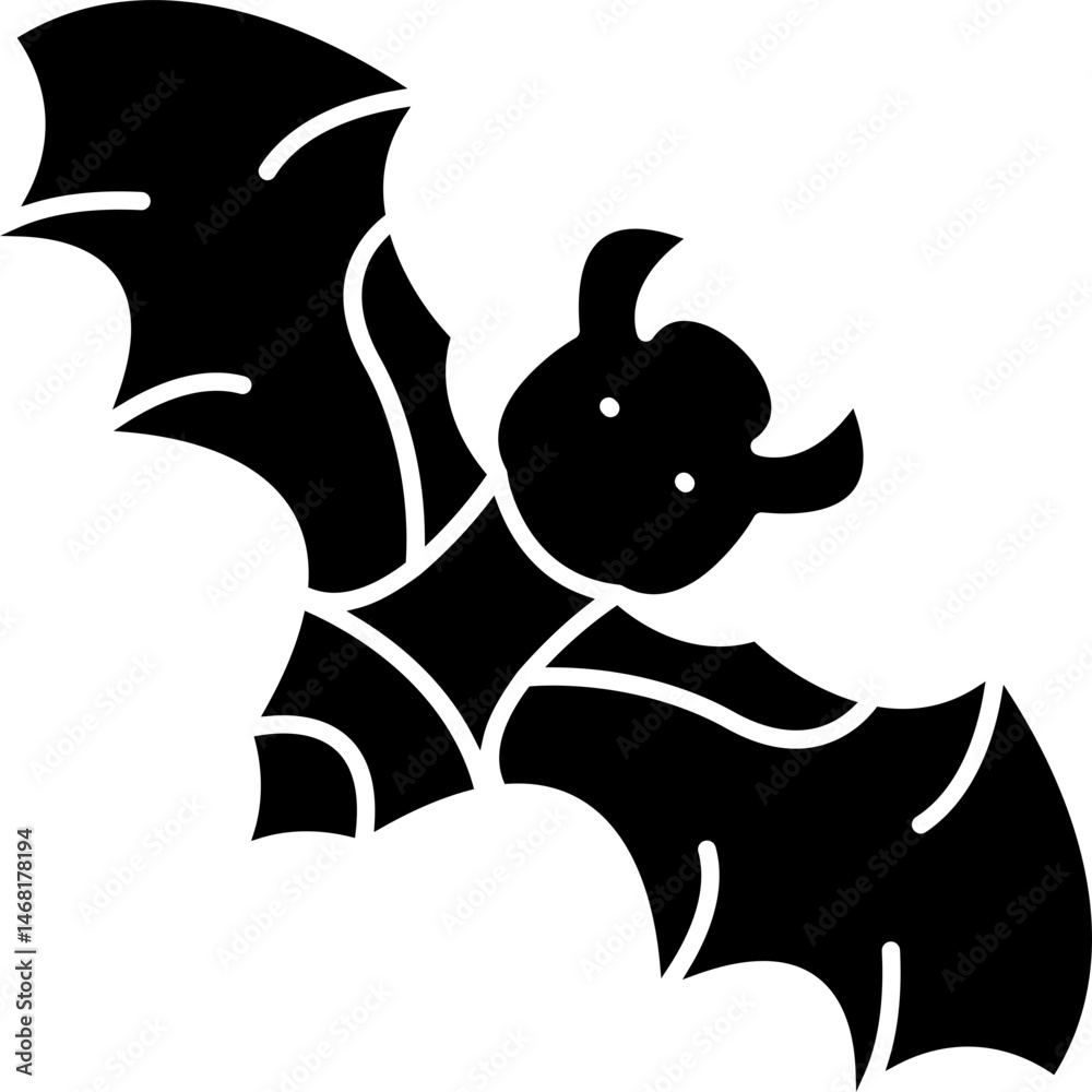 Fototapeta premium Bat Icon
