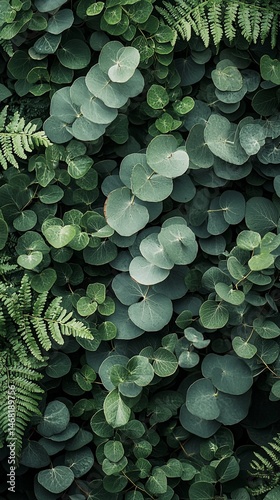 Wallpaper Mural Lush Greenery Pattern of Leaves Torontodigital.ca