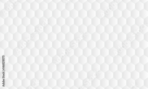 Golf ball pattern. Golf ball texture background. Hexagon seamless pattern. White honeycomb background.