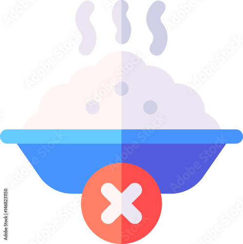 appetite illustration on a white background     